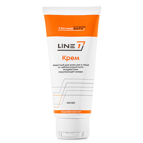 Крем LINE 1 защитный для кожи рук и лица от неблагоприятных воздействий окружающей среды, 100 мл