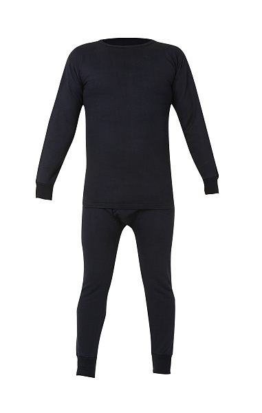 Белье нательное трикотажное, 100%хб, пл.150г/м² БН001, муж., синий